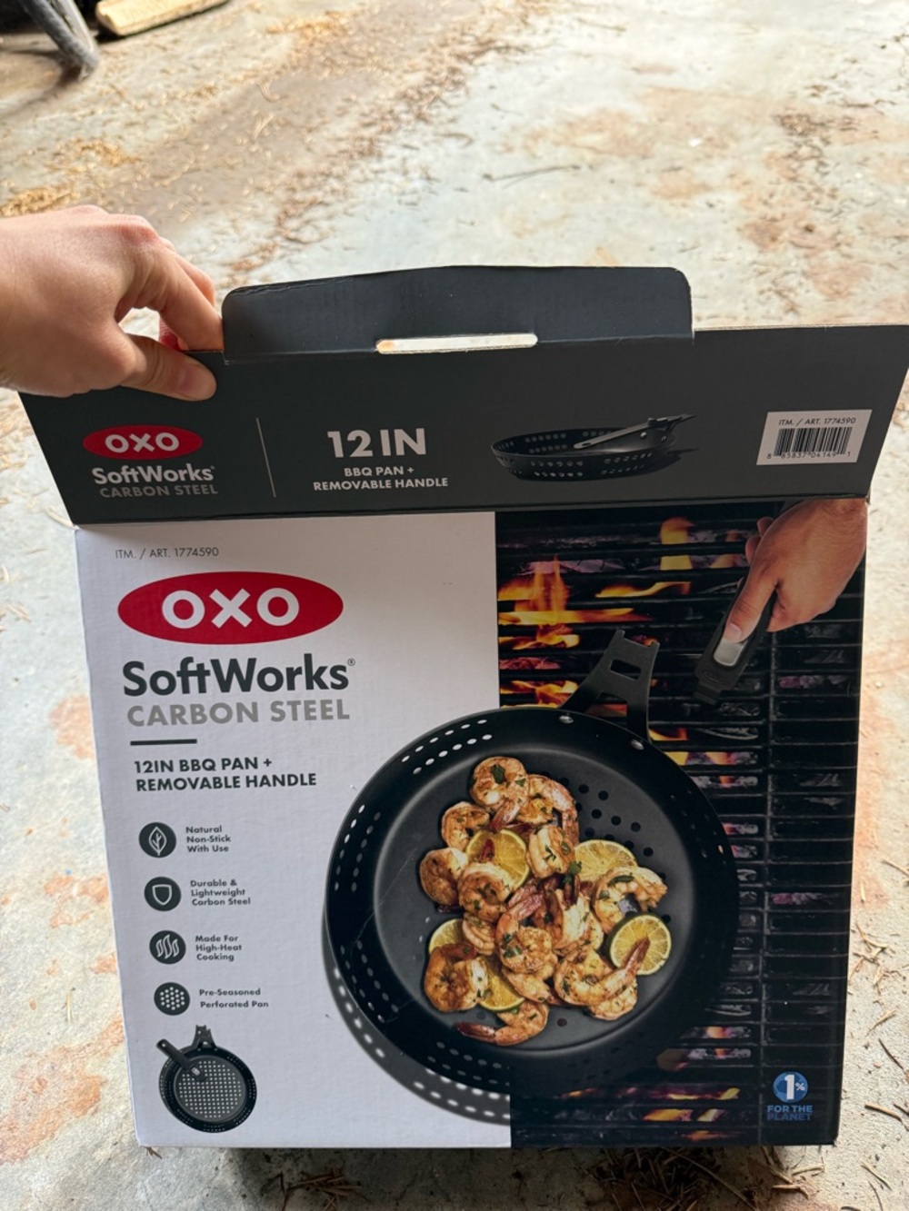 OXO SoftWorks Carbon Steel BBQ Pan 12in